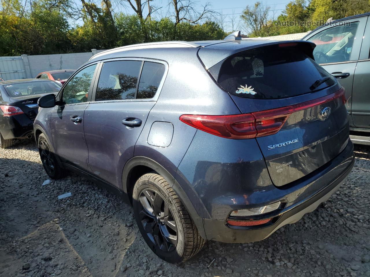 2020 Kia Sportage S Blue vin: KNDP6CAC4L7640585