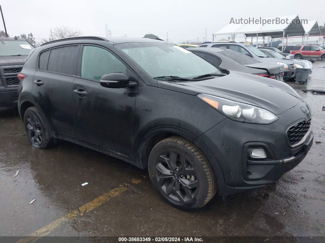 2020 Kia Sportage S Черный vin: KNDP6CAC4L7651554