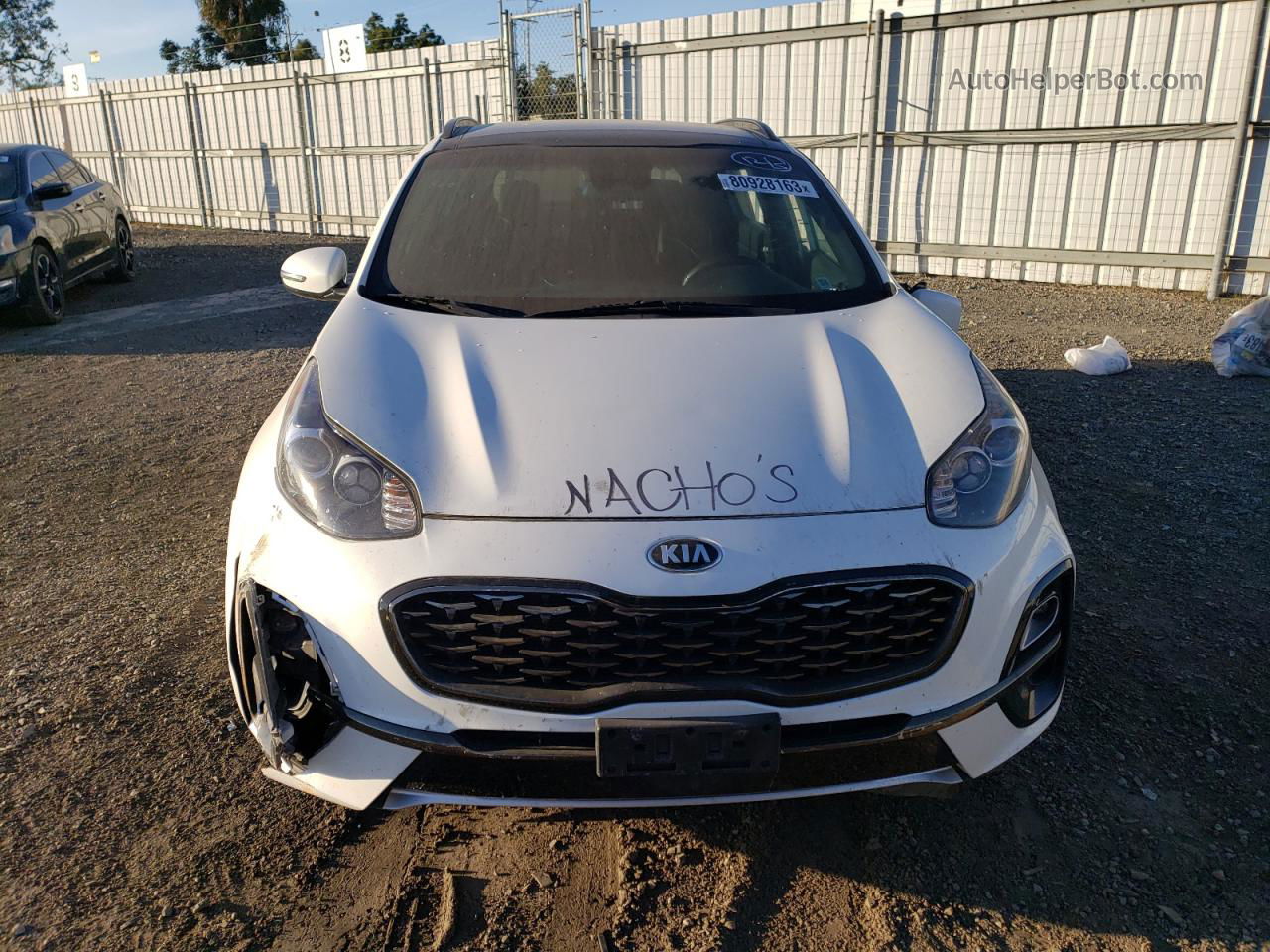 2020 Kia Sportage S Белый vin: KNDP6CAC4L7653871