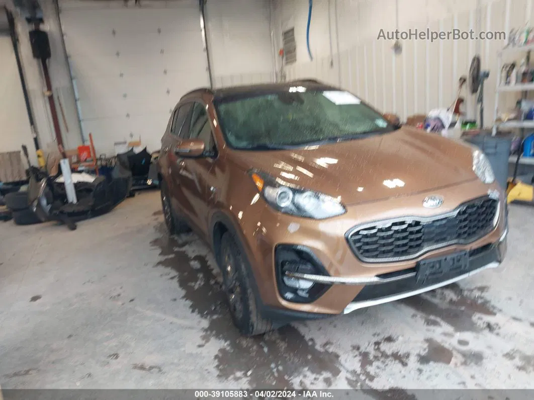 2020 Kia Sportage S Dark Brown vin: KNDP6CAC4L7664062