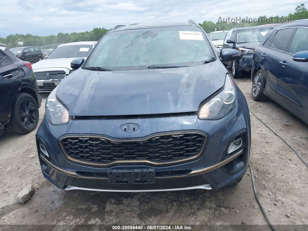 2020 Kia Sportage S Blue vin: KNDP6CAC4L7728360