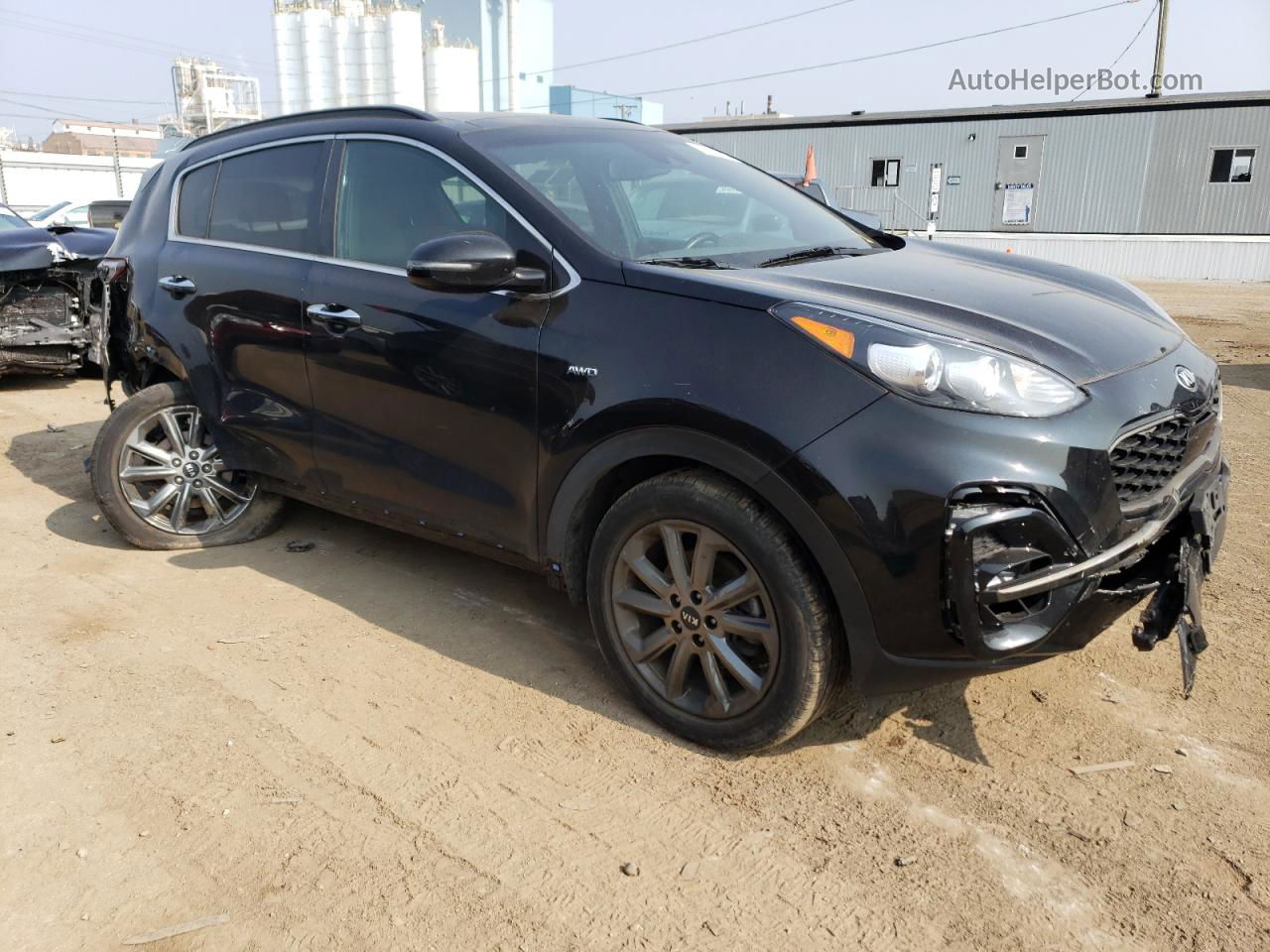 2020 Kia Sportage S Black vin: KNDP6CAC4L7769541