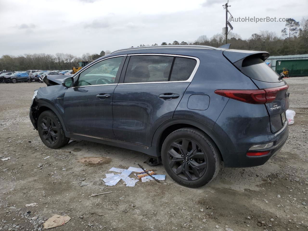 2020 Kia Sportage S Blue vin: KNDP6CAC5L7660375