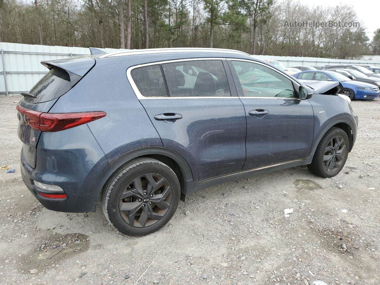 2020 Kia Sportage S Blue vin: KNDP6CAC5L7660375