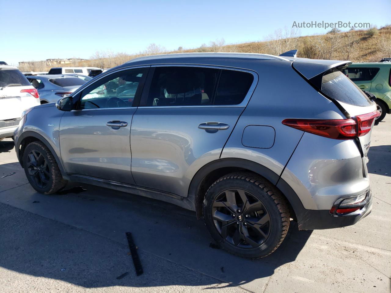 2020 Kia Sportage S Gray vin: KNDP6CAC5L7684031