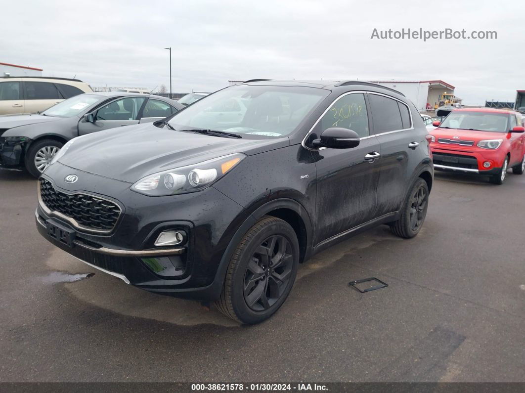 2020 Kia Sportage S Черный vin: KNDP6CAC5L7714709