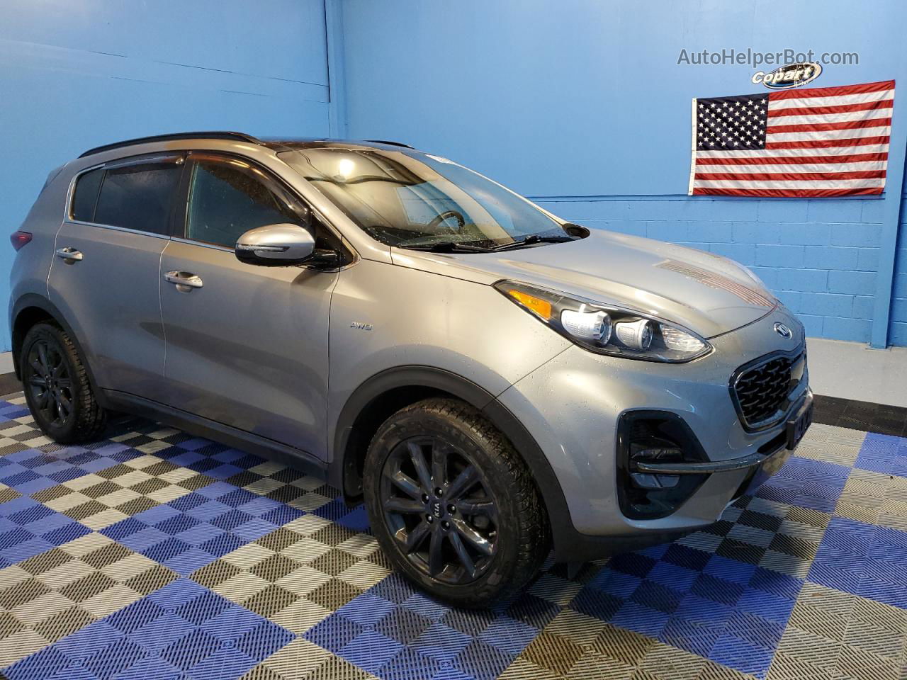 2020 Kia Sportage S Gray vin: KNDP6CAC5L7754658