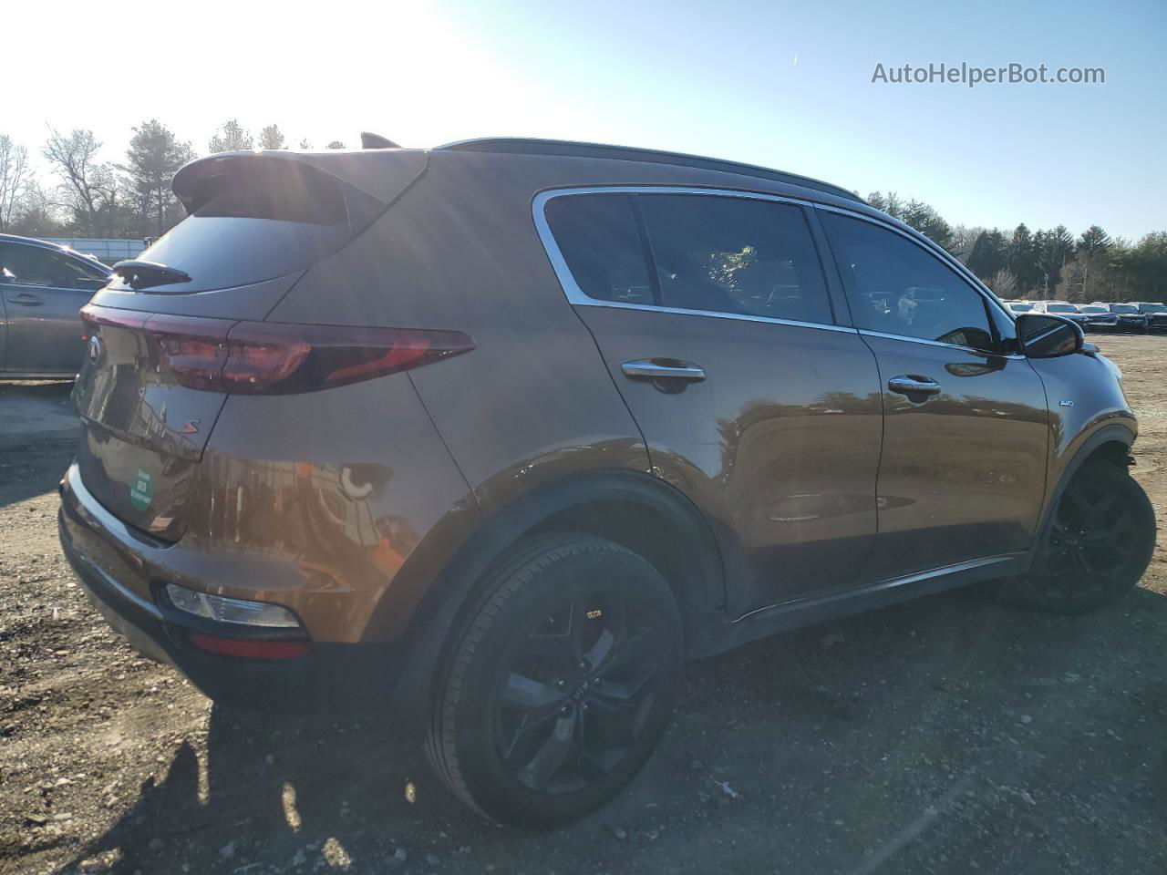 2020 Kia Sportage S Orange vin: KNDP6CAC6L7775082