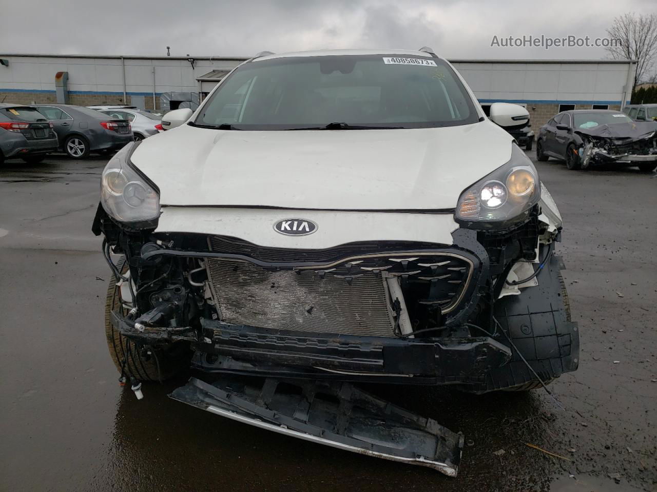 2020 Kia Sportage S White vin: KNDP6CAC6L7833224