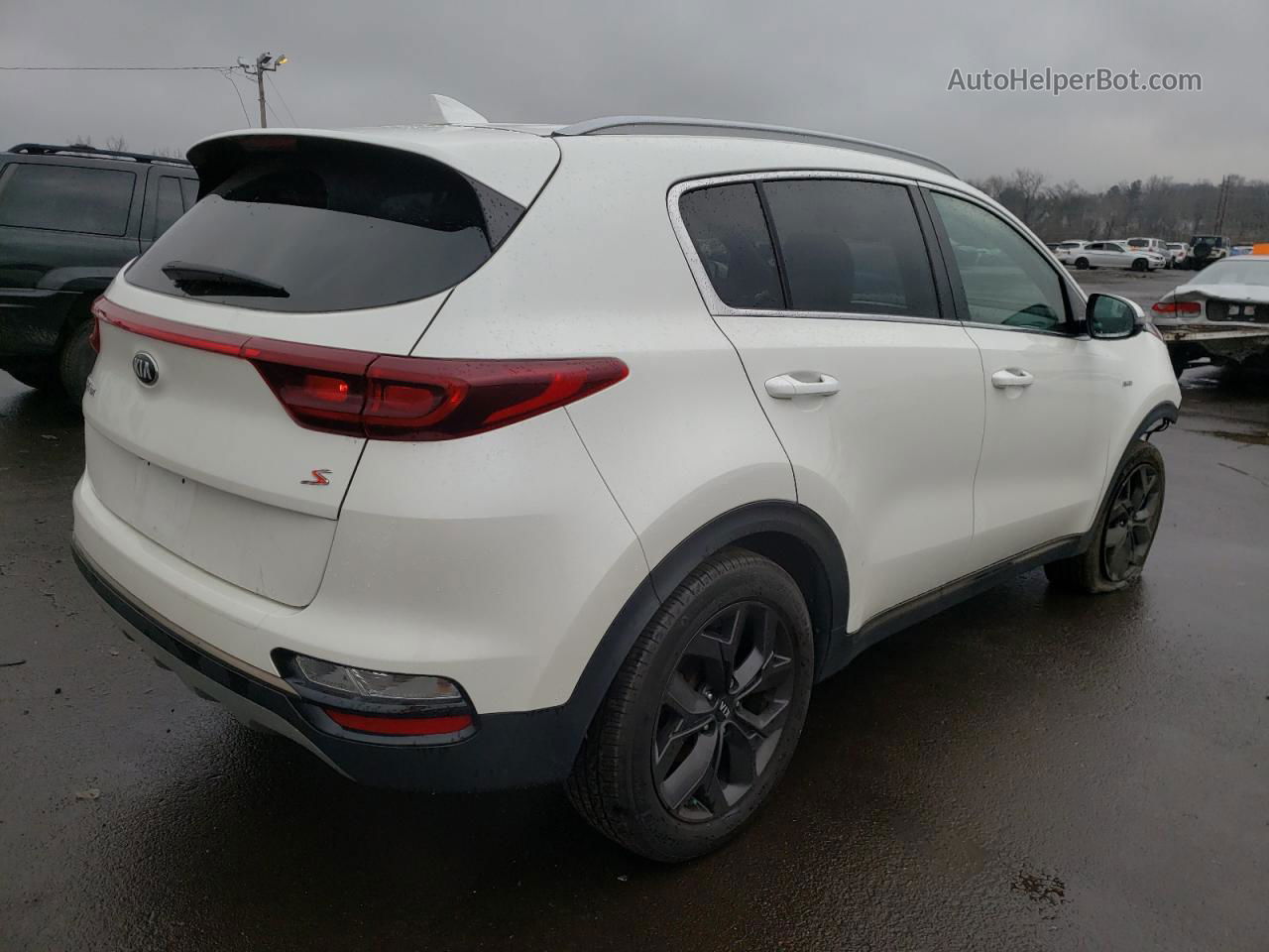 2020 Kia Sportage S White vin: KNDP6CAC6L7833224