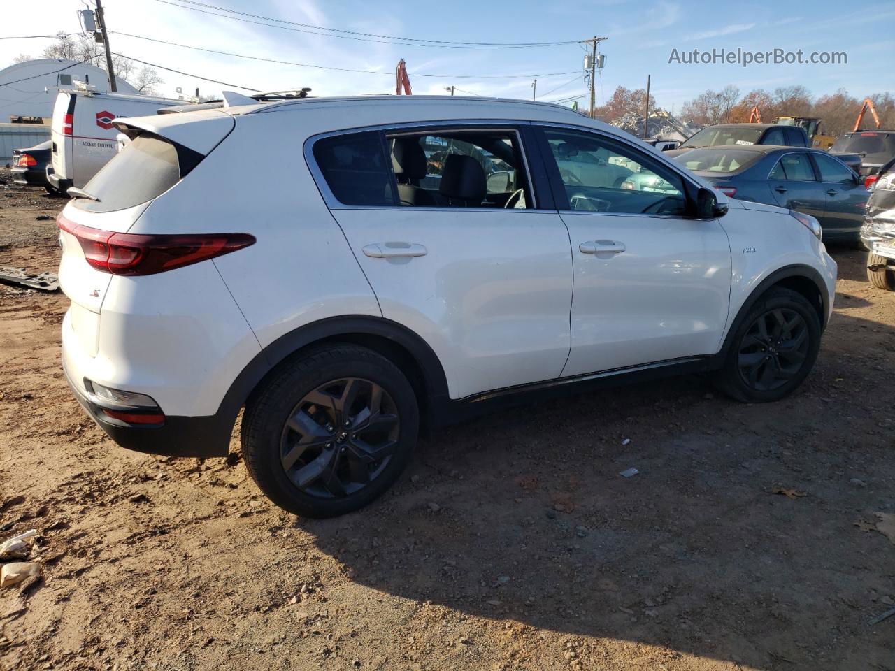 2020 Kia Sportage S Белый vin: KNDP6CAC7L7679963