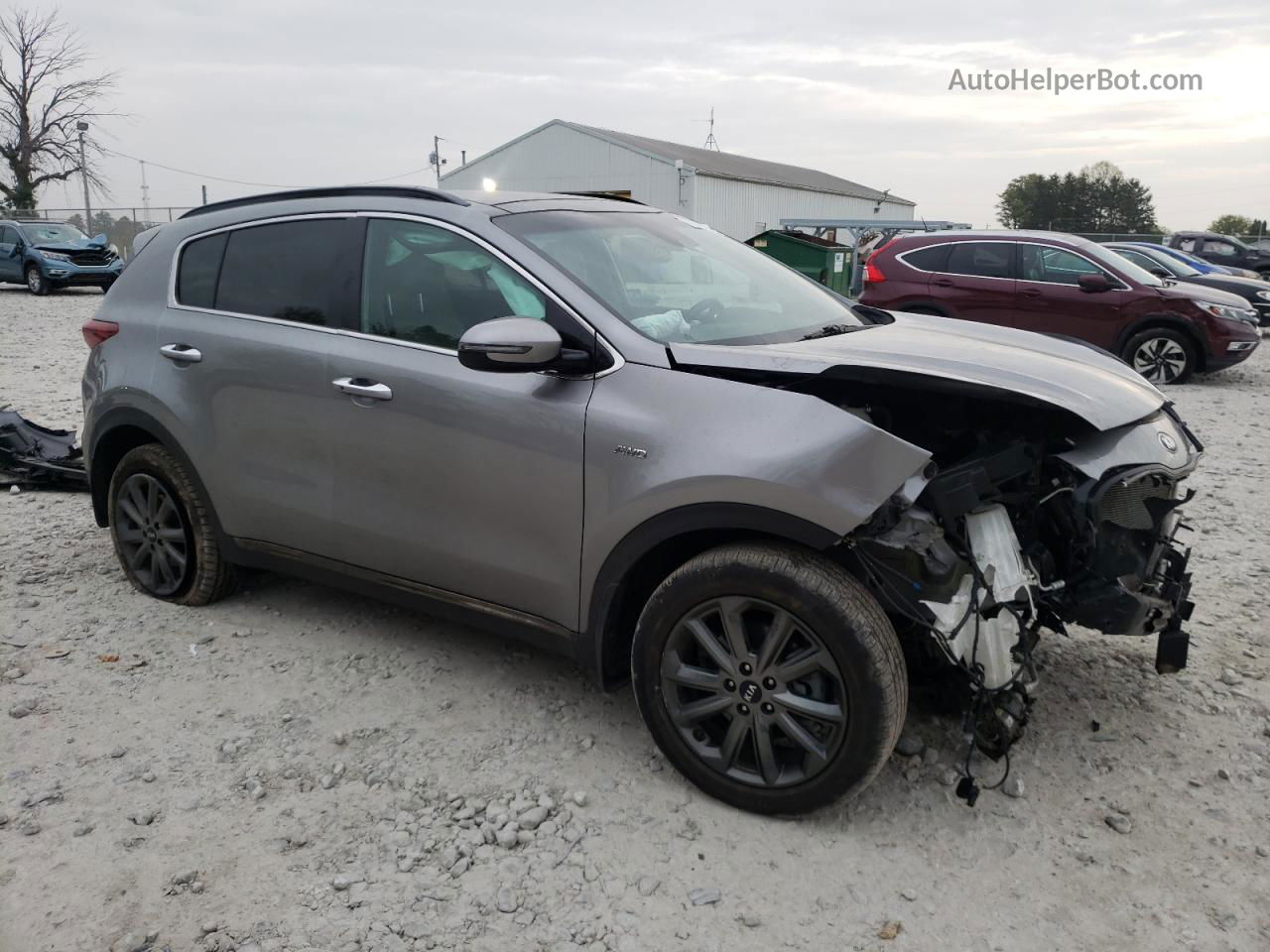 2020 Kia Sportage S Silver vin: KNDP6CAC7L7703355