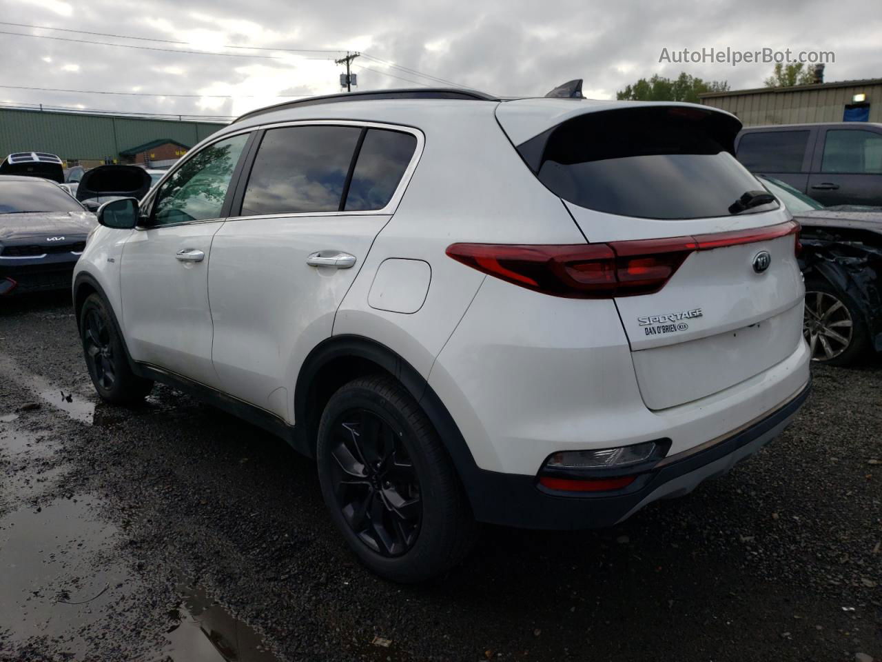 2020 Kia Sportage S White vin: KNDP6CAC7L7744441