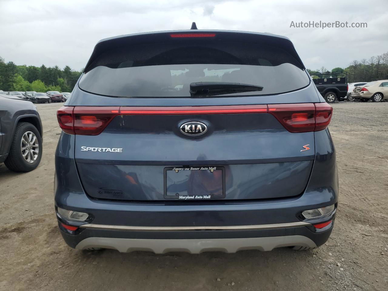 2020 Kia Sportage S Синий vin: KNDP6CAC7L7772482