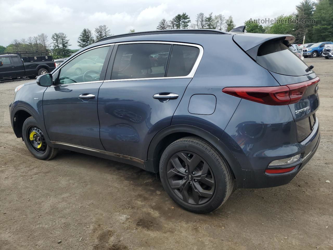 2020 Kia Sportage S Blue vin: KNDP6CAC7L7772482