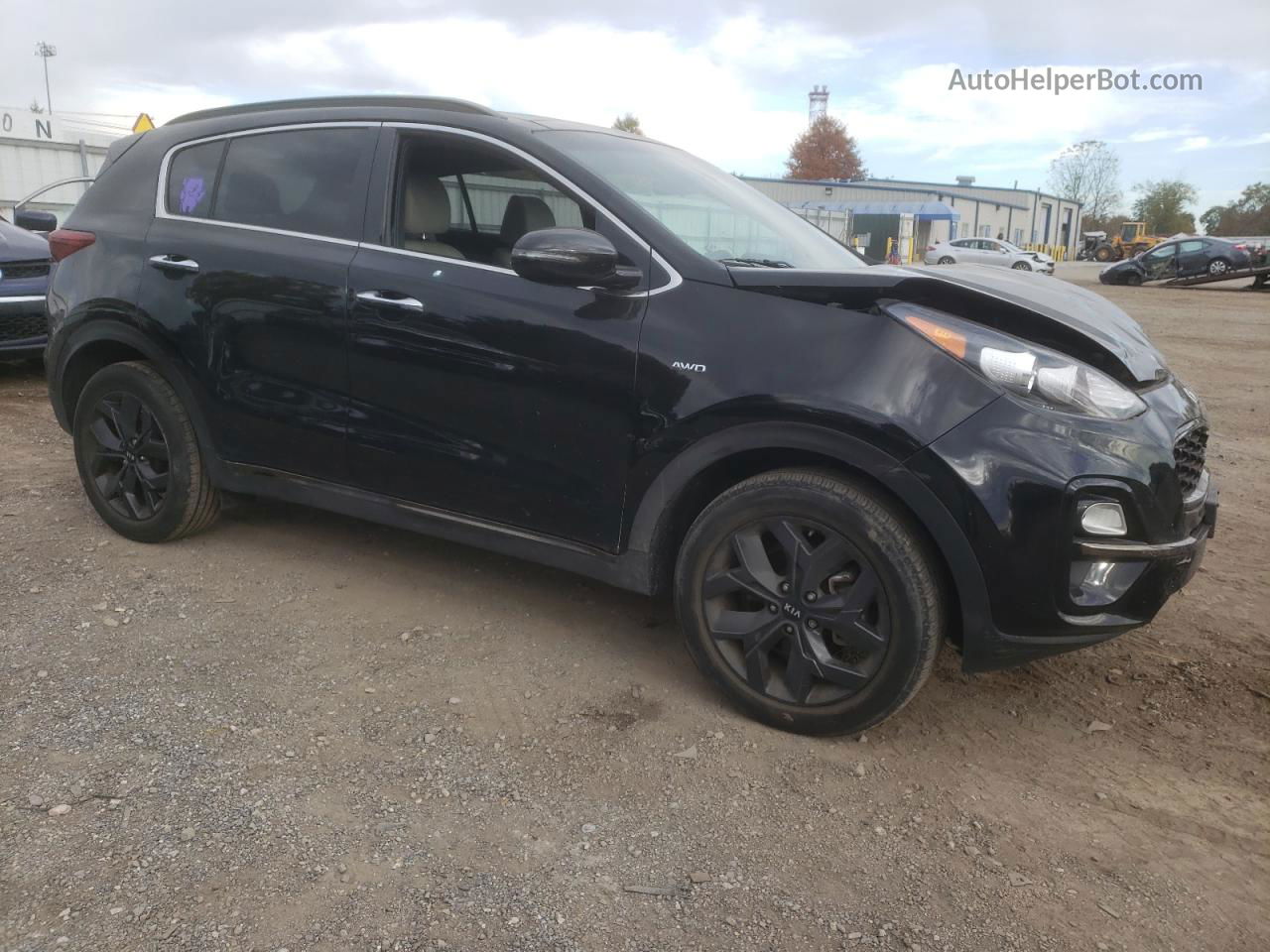 2020 Kia Sportage S Black vin: KNDP6CAC8L7689188