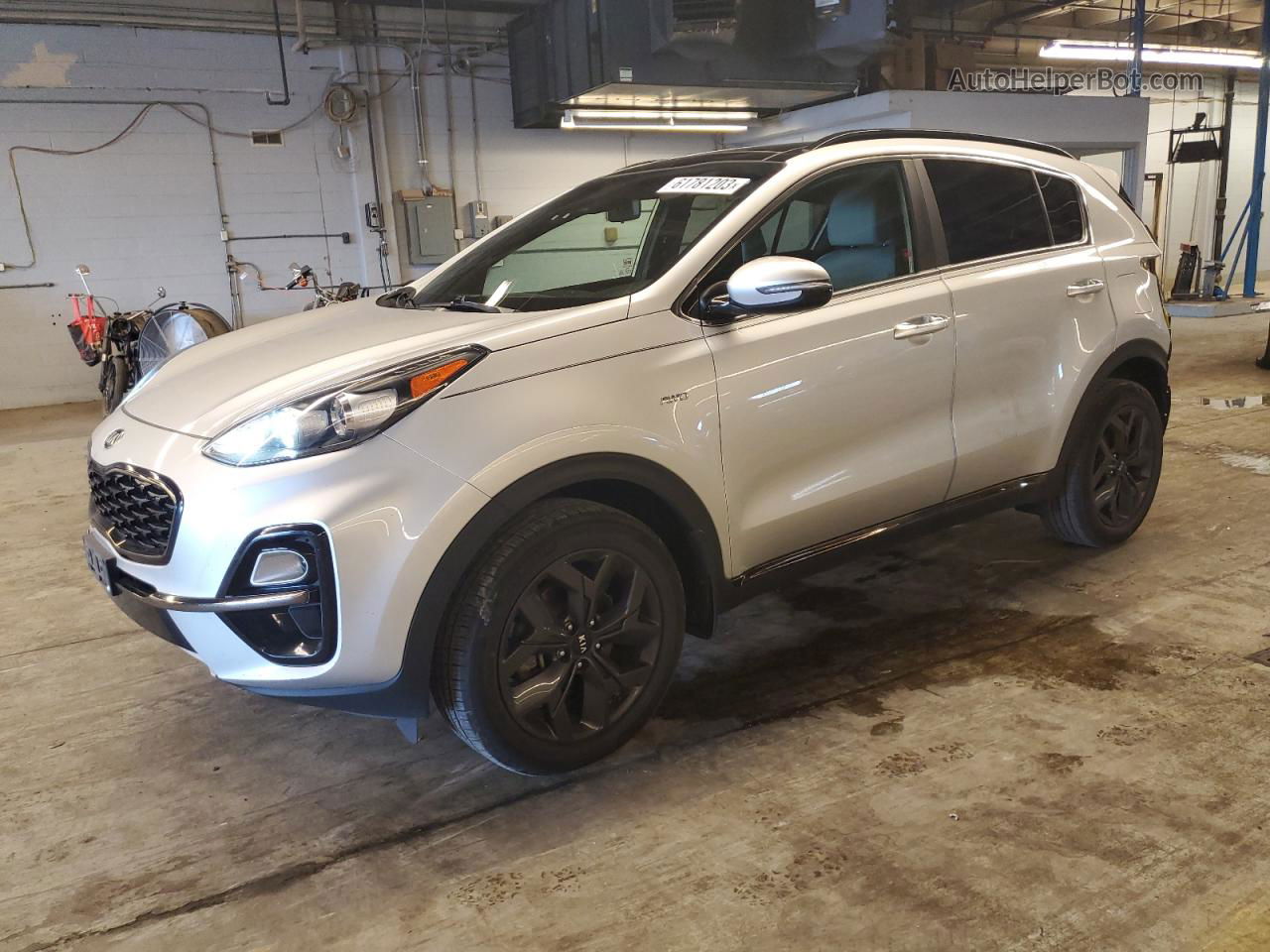 2020 Kia Sportage S Silver vin: KNDP6CAC8L7708337