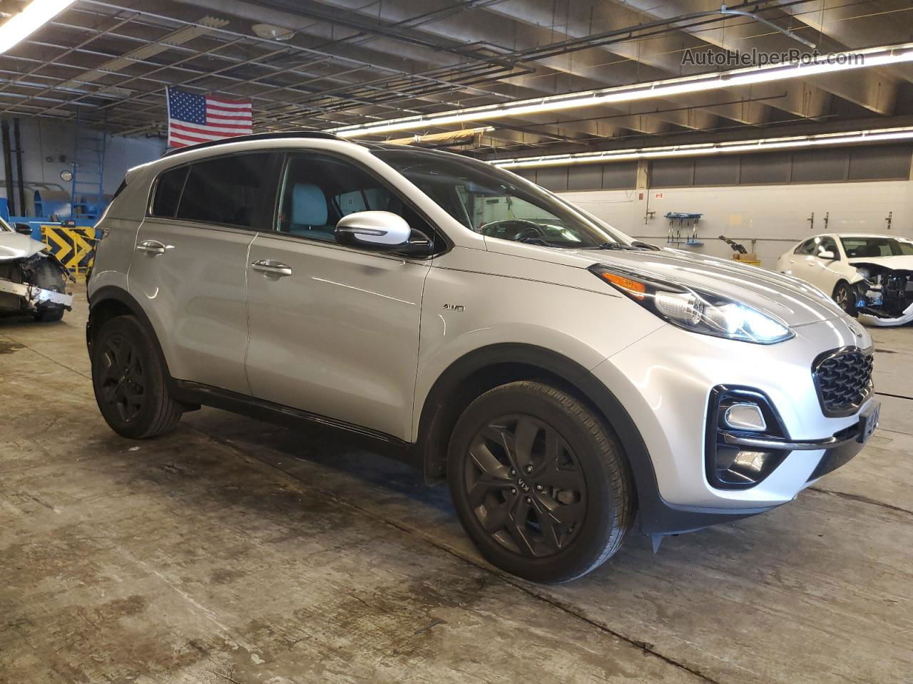 2020 Kia Sportage S Серебряный vin: KNDP6CAC8L7708337