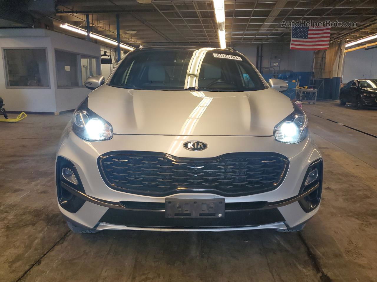 2020 Kia Sportage S Silver vin: KNDP6CAC8L7708337