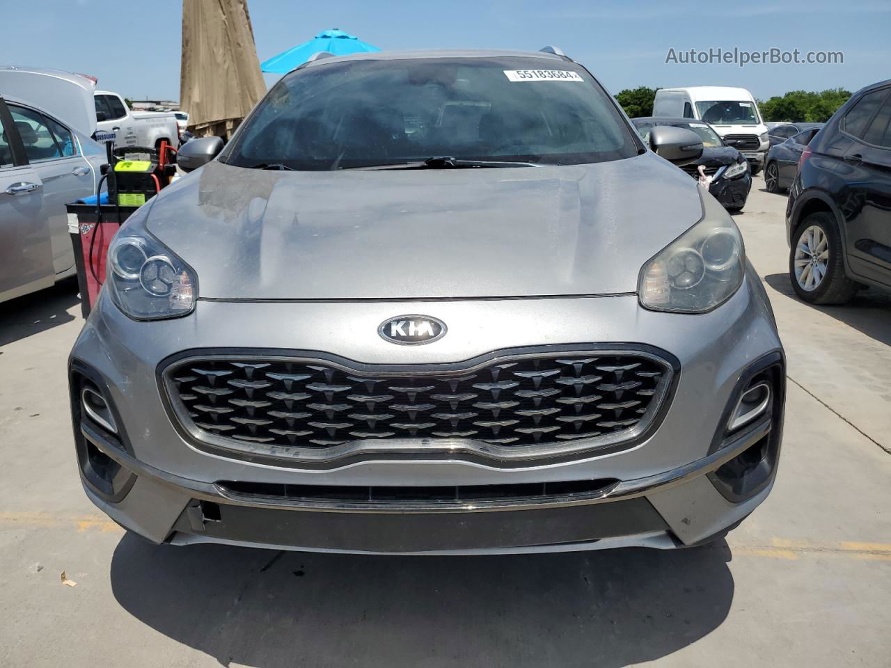 2020 Kia Sportage S Gray vin: KNDP6CAC8L7774239