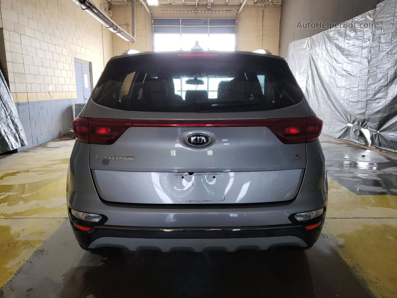 2020 Kia Sportage S Gray vin: KNDP6CAC9L7658094