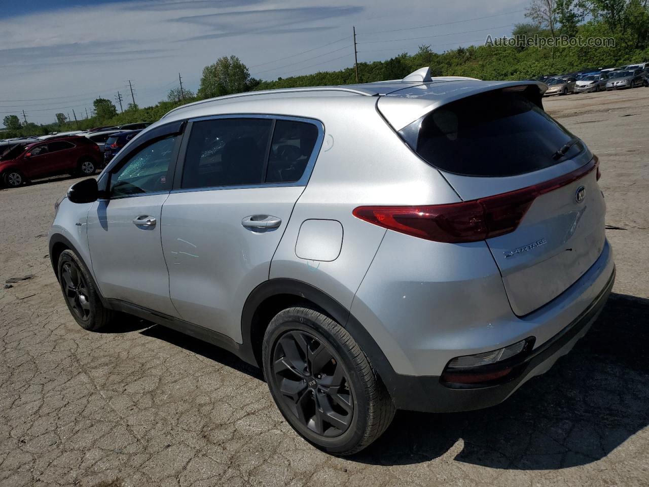 2020 Kia Sportage S Серебряный vin: KNDP6CACXL7640316