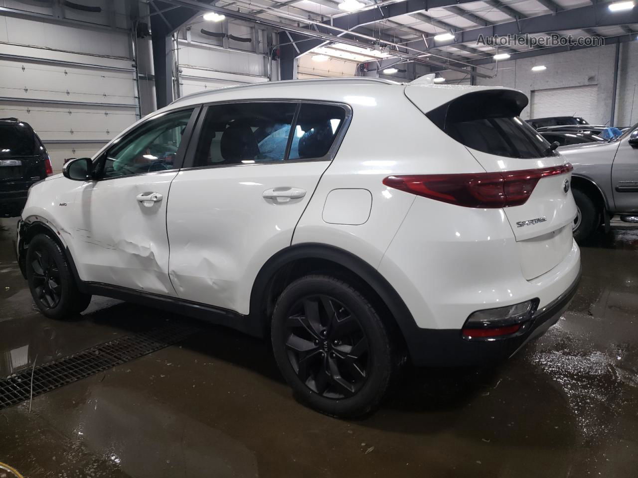 2020 Kia Sportage S White vin: KNDP6CACXL7683876