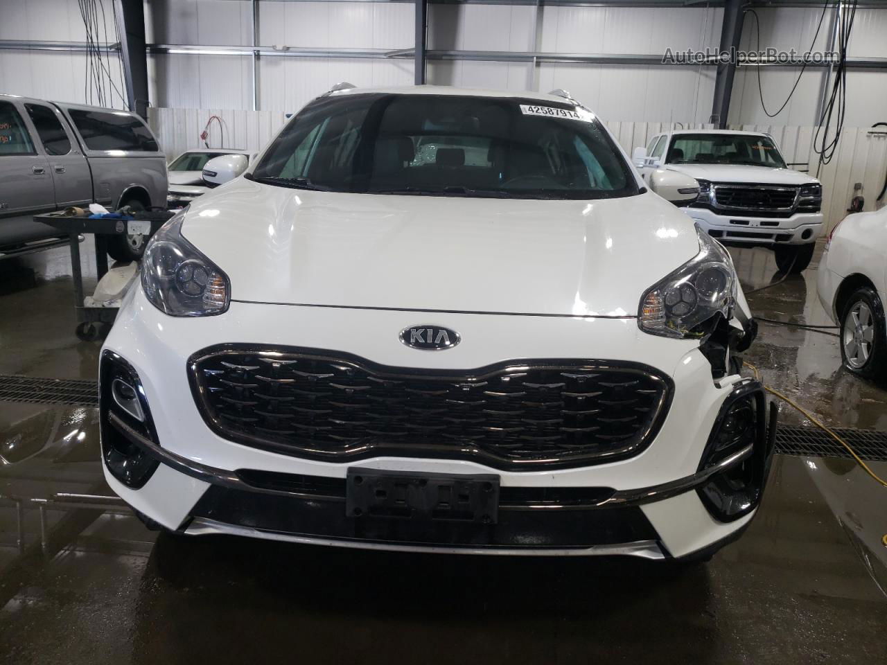 2020 Kia Sportage S Белый vin: KNDP6CACXL7683876