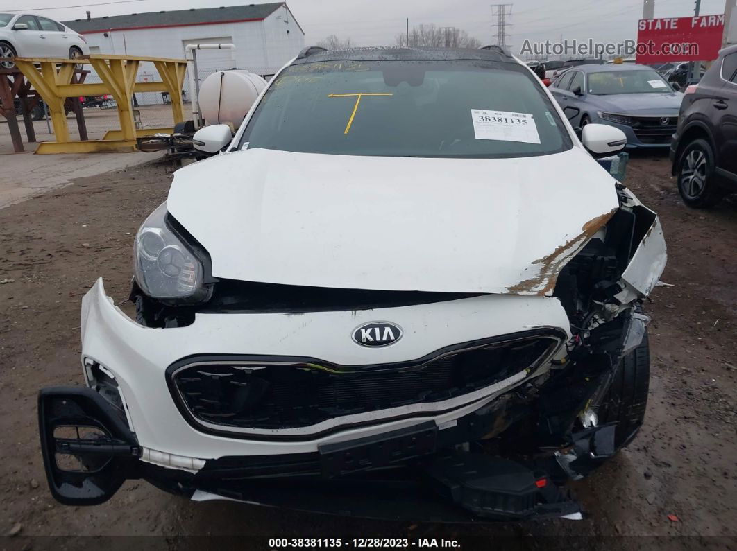 2020 Kia Sportage S White vin: KNDP6CACXL7800338