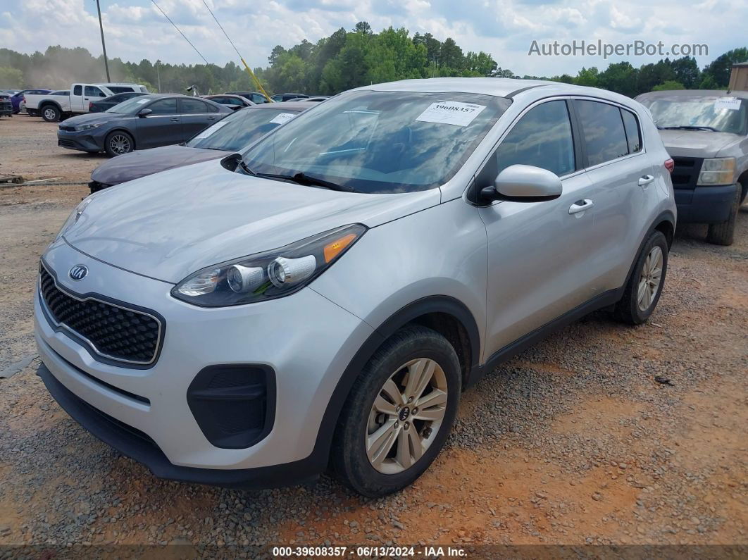 2017 Kia Sportage Lx Gray vin: KNDPM3AC0H7032950