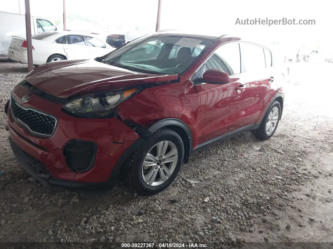 2017 Kia Sportage Lx Red vin: KNDPM3AC0H7105783