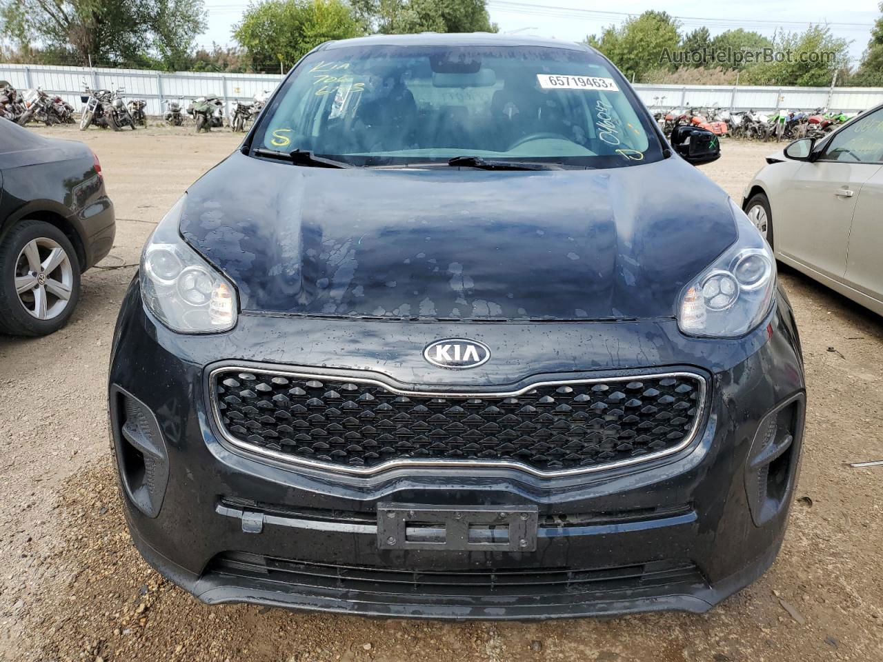 2017 Kia Sportage Lx Black vin: KNDPM3AC0H7116024