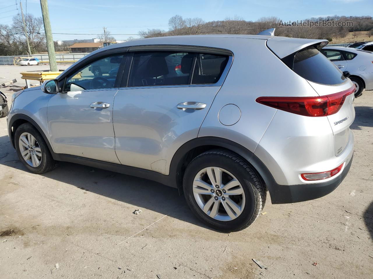 2017 Kia Sportage Lx Silver vin: KNDPM3AC0H7154904