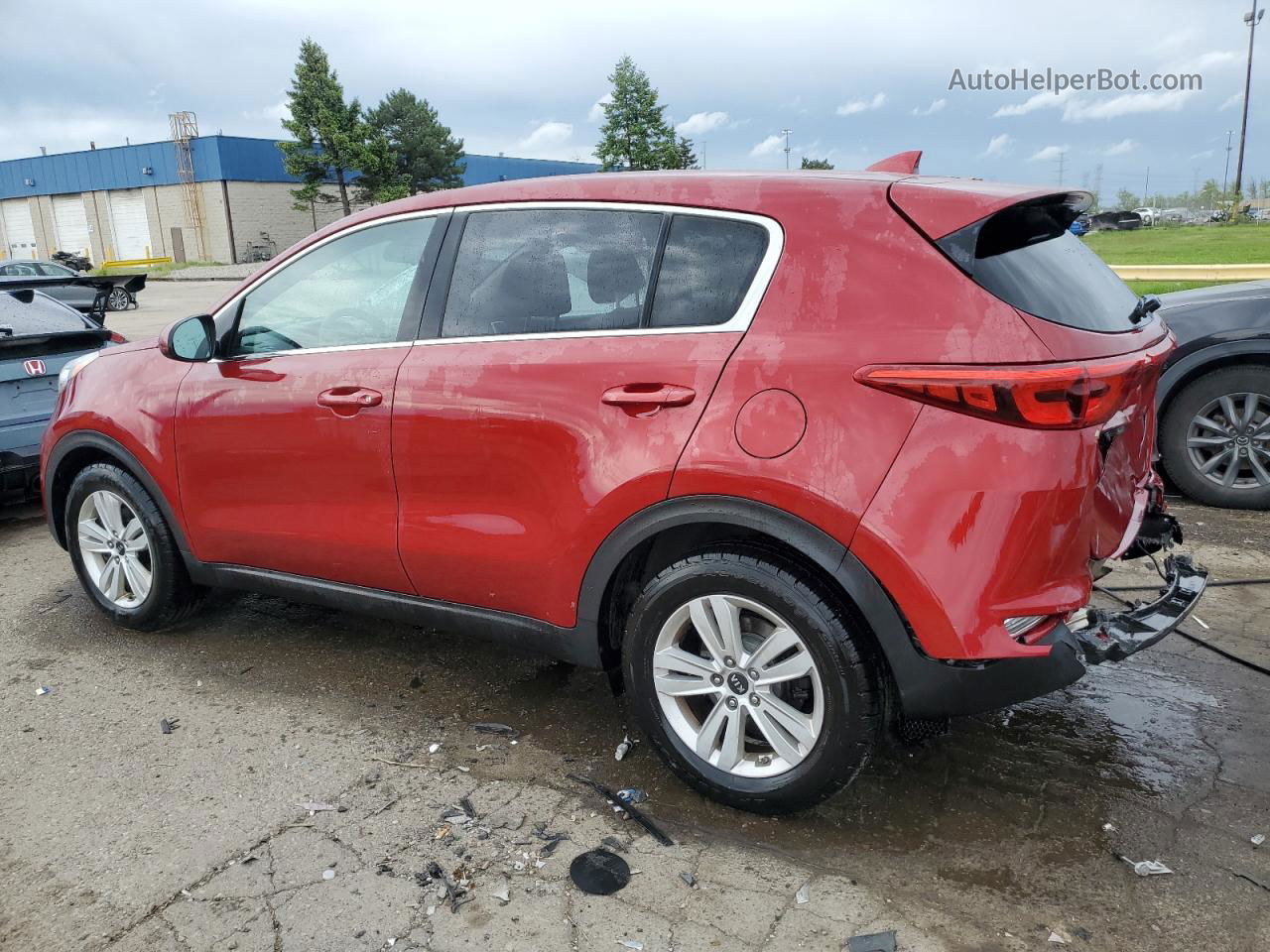 2017 Kia Sportage Lx Red vin: KNDPM3AC0H7155387