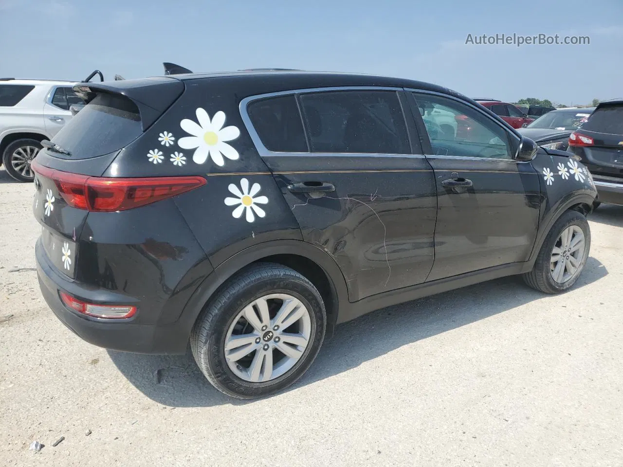 2017 Kia Sportage Lx Black vin: KNDPM3AC0H7157446