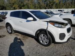 2017 Kia Sportage Lx White vin: KNDPM3AC0H7206709