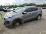 2017 Kia Sportage Lx Gray vin: KNDPM3AC0H7206855