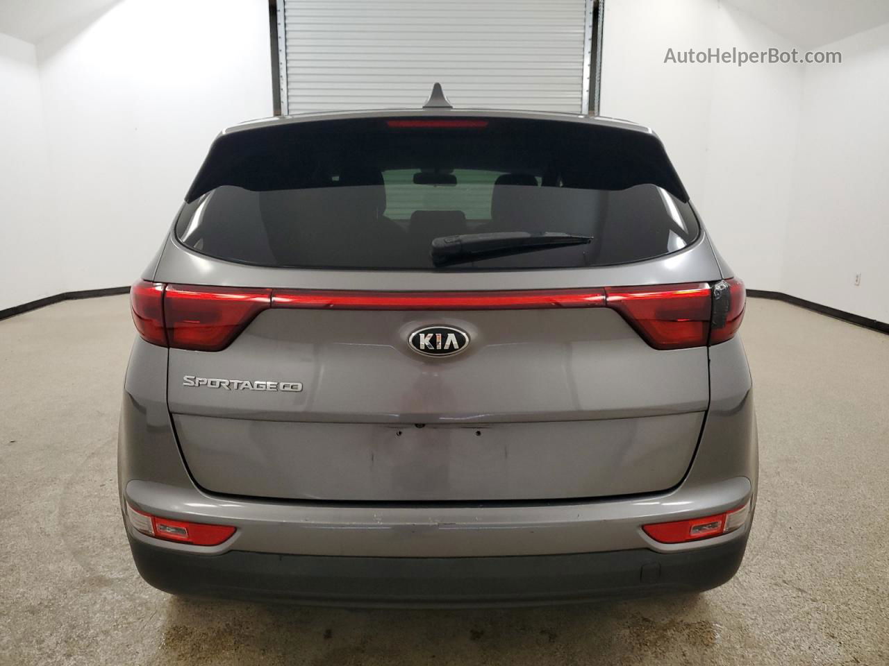 2017 Kia Sportage Lx Серый vin: KNDPM3AC0H7224370