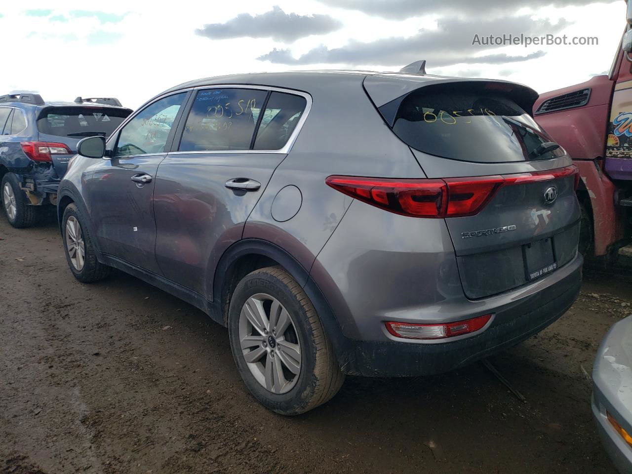 2017 Kia Sportage Lx Серый vin: KNDPM3AC0H7245607