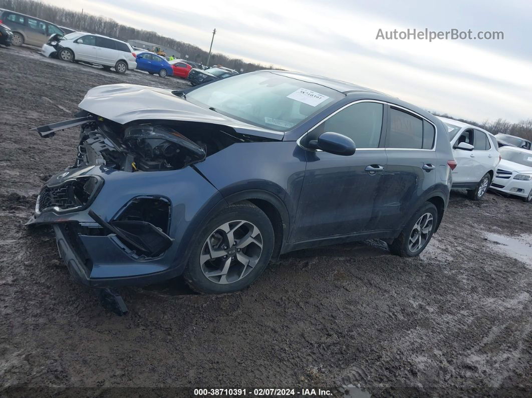 2020 Kia Sportage Lx Синий vin: KNDPM3AC0L7647877