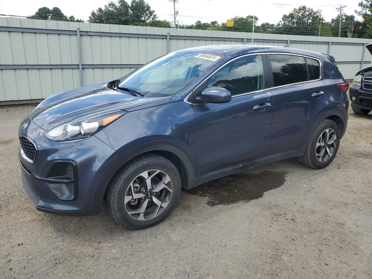 2020 Kia Sportage Lx Blue vin: KNDPM3AC0L7710668