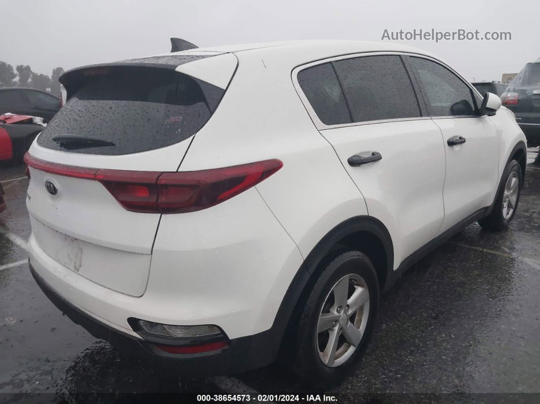 2020 Kia Sportage Lx White vin: KNDPM3AC0L7736140