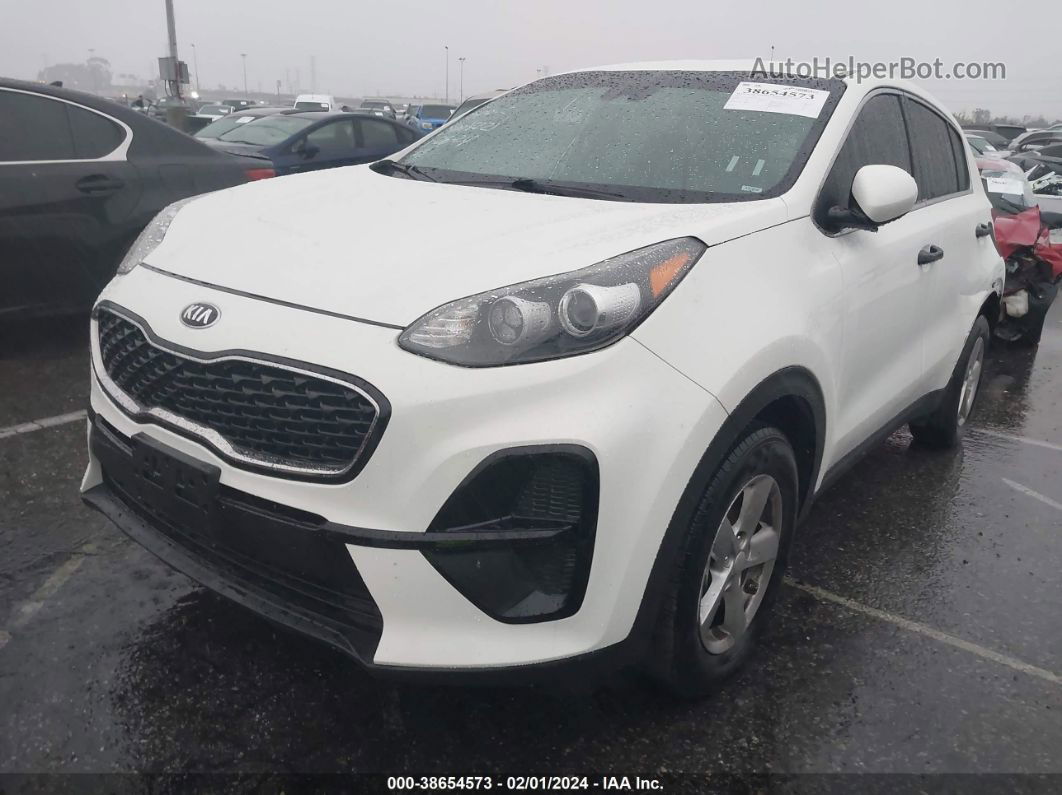 2020 Kia Sportage Lx White vin: KNDPM3AC0L7736140