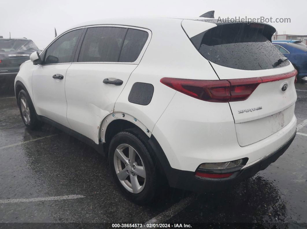 2020 Kia Sportage Lx White vin: KNDPM3AC0L7736140