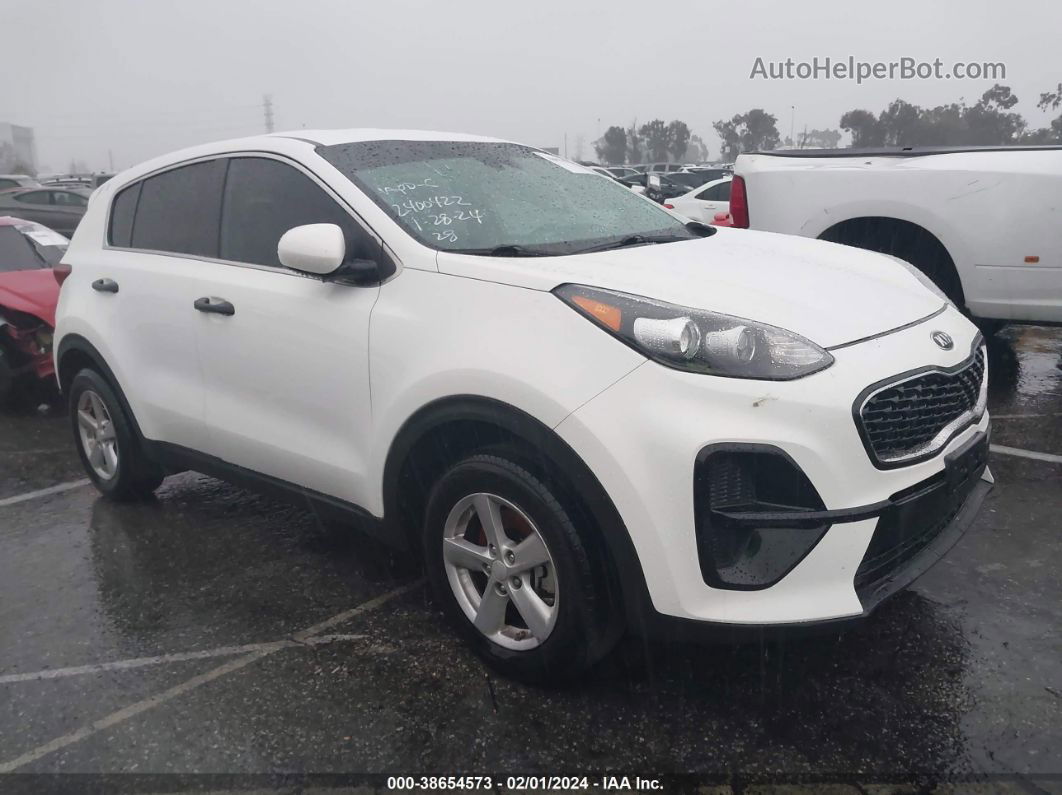 2020 Kia Sportage Lx White vin: KNDPM3AC0L7736140