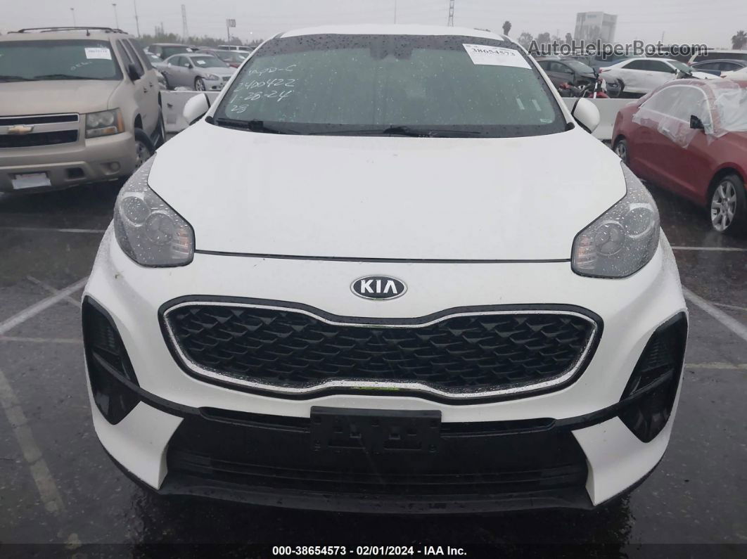 2020 Kia Sportage Lx White vin: KNDPM3AC0L7736140