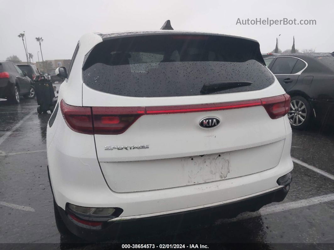 2020 Kia Sportage Lx White vin: KNDPM3AC0L7736140