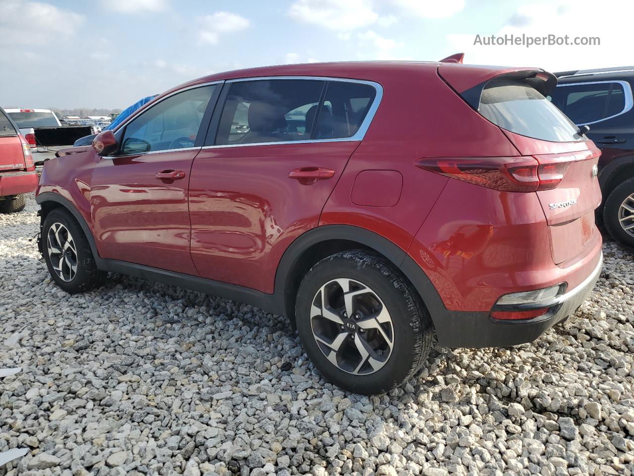 2020 Kia Sportage Lx Red vin: KNDPM3AC0L7775830