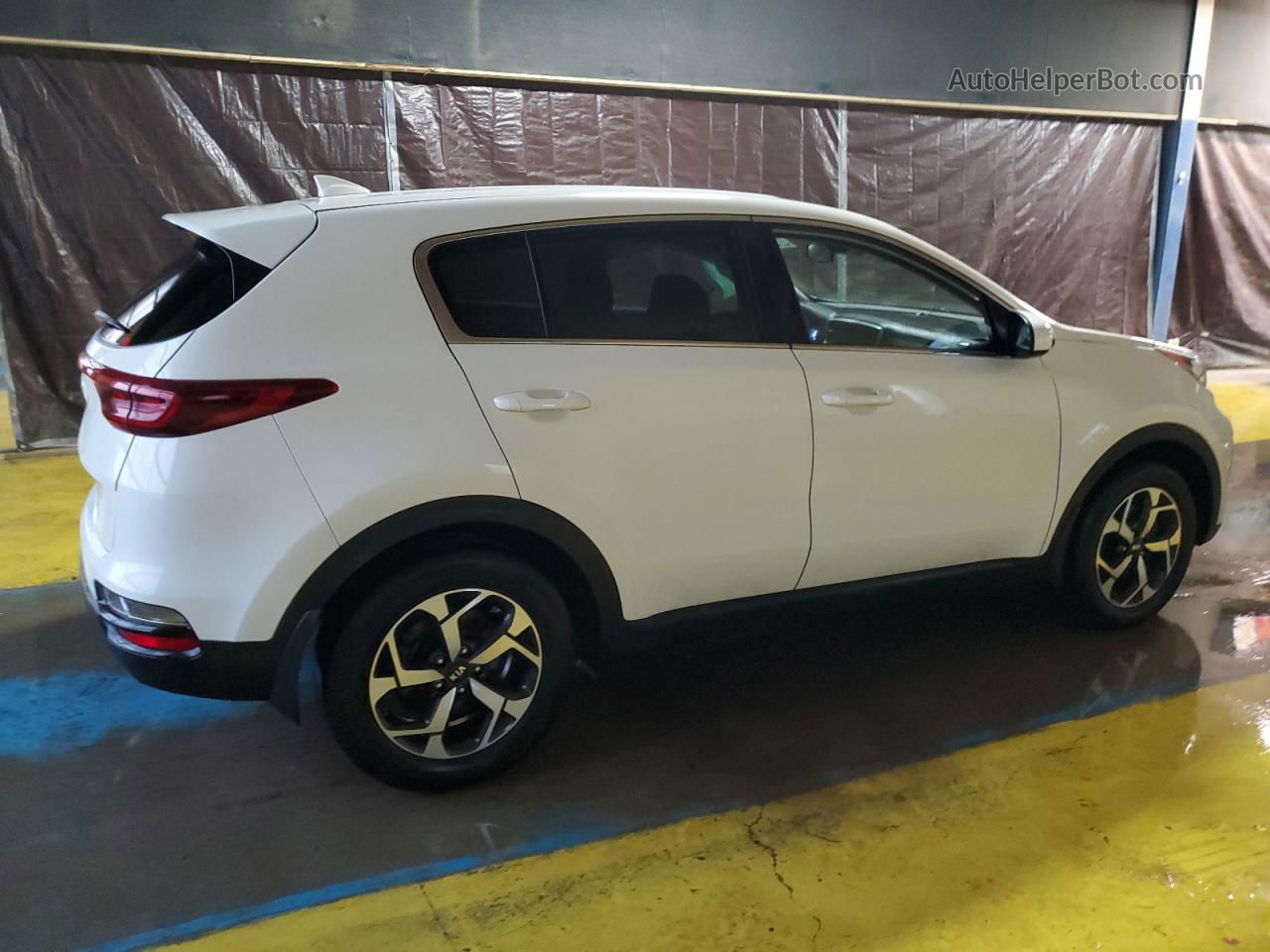 2020 Kia Sportage Lx White vin: KNDPM3AC0L7785645