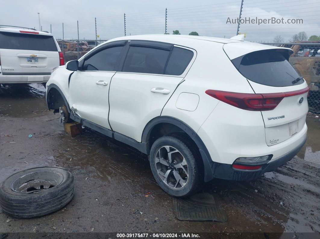 2020 Kia Sportage Lx White vin: KNDPM3AC0L7813654